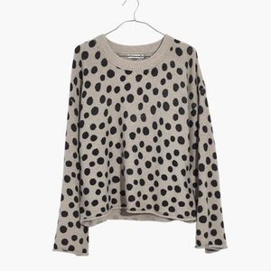 //MADEWELL// Leopard Dot Sweater